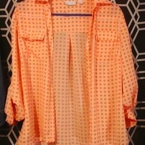 Large Square dot shirt